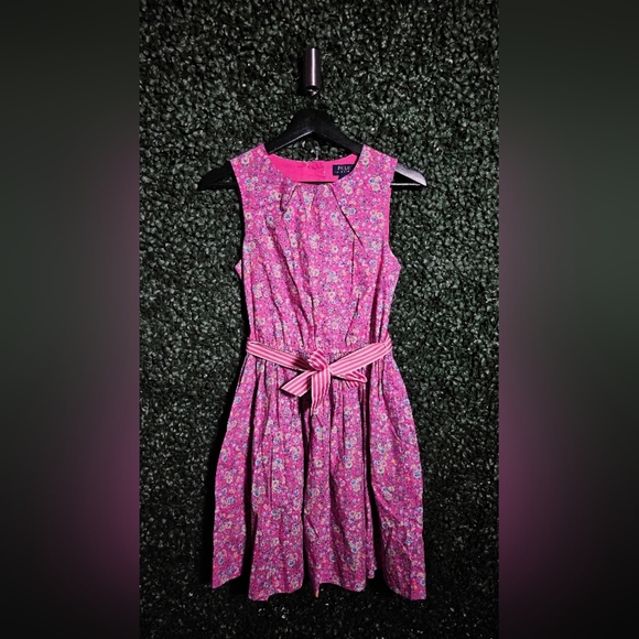 Polo by Ralph Lauren Pink Floral Kids Dress - Picture 1 of 5